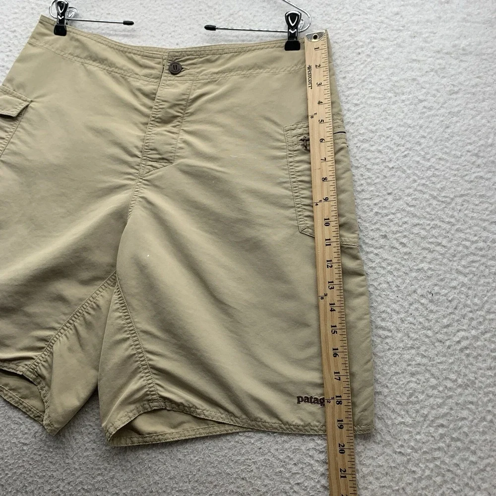 Patagonia Journeyman Cargo Shorts Mens 34 Tan Khaki 8